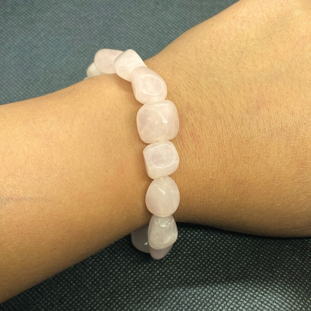 Rose quartz bracelet